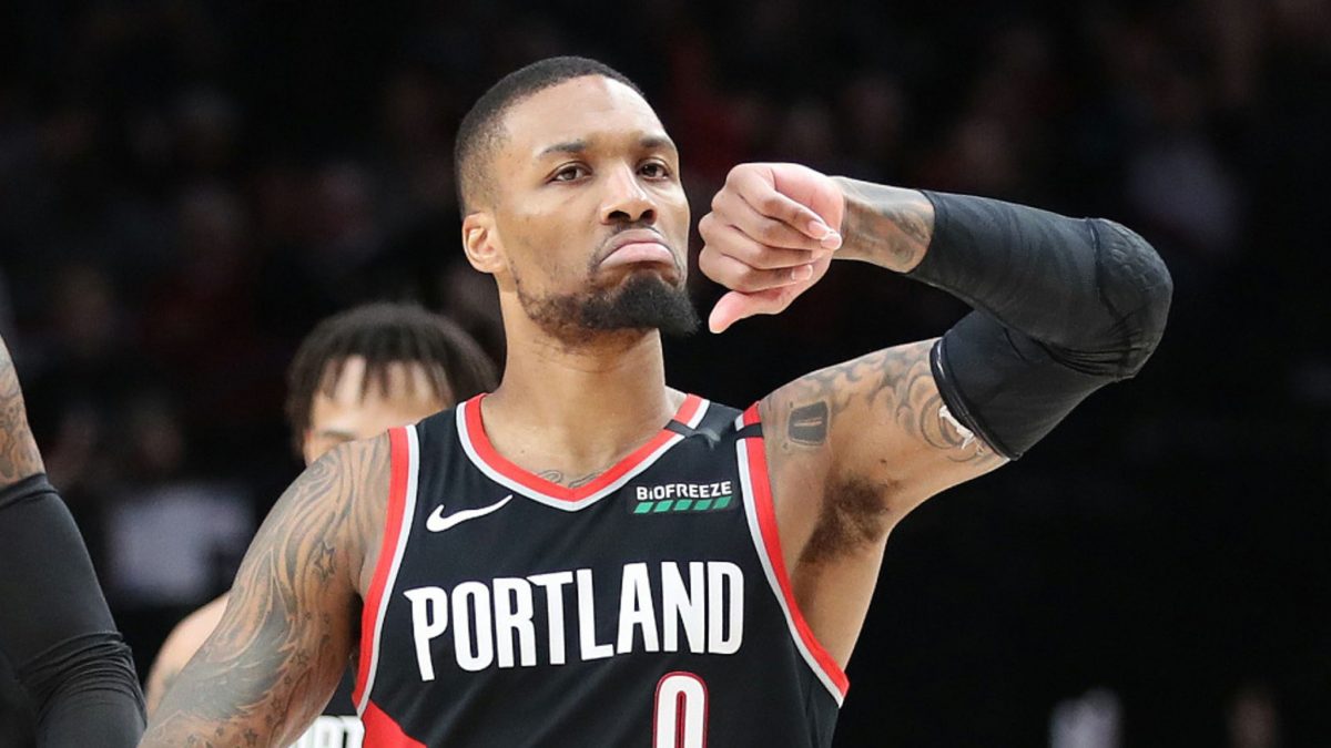 Damian Lillard Guardia dei Portland Trail Blazers