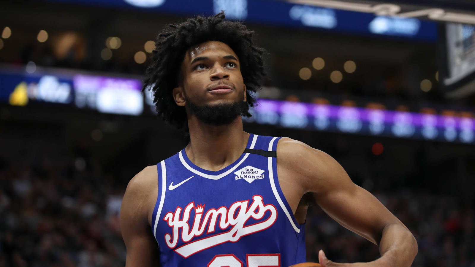 Marvin Bagley con la maglia dei Sacramento Kings