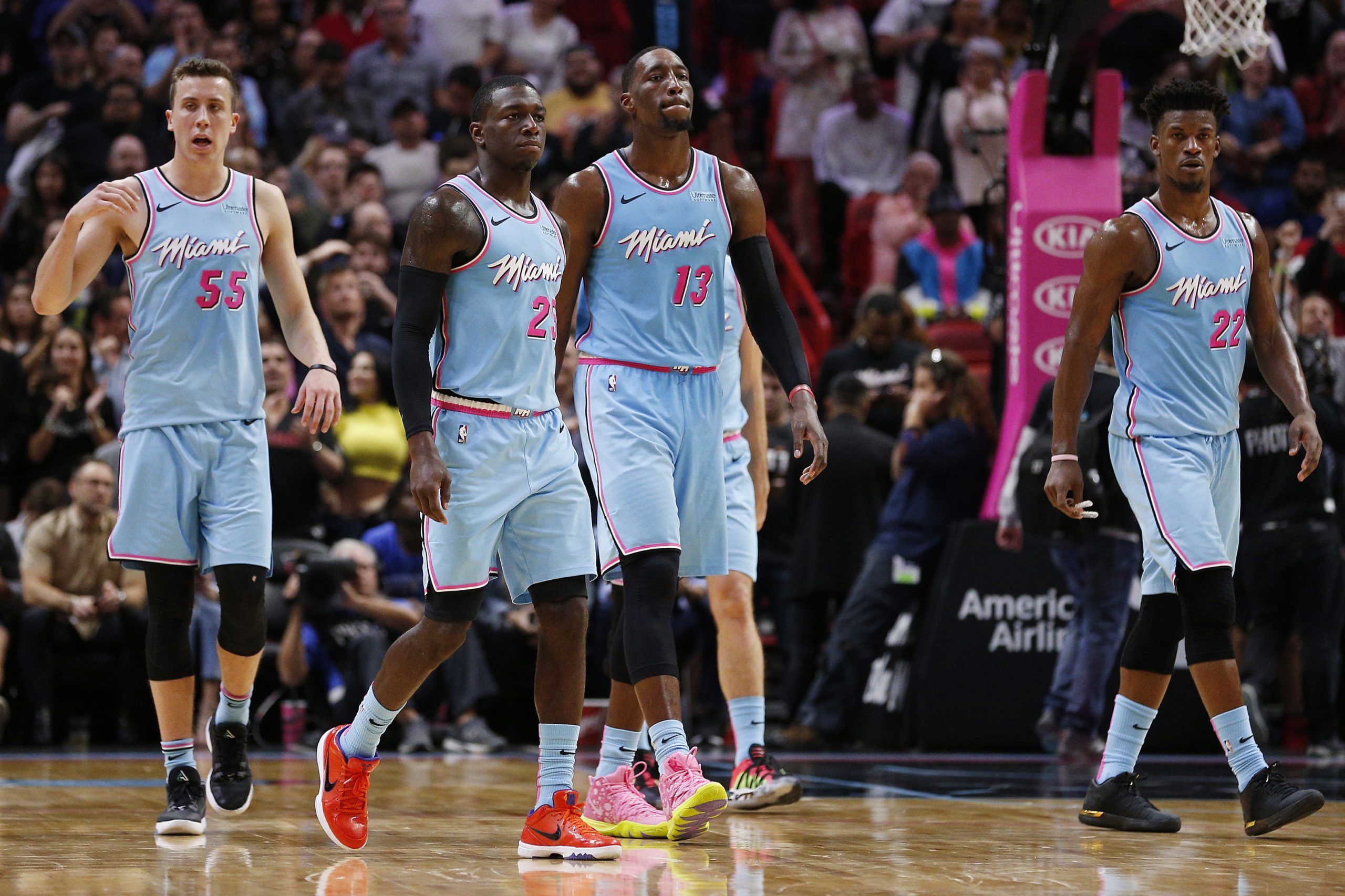 Adebayo e Nunn non hanno raggiunto glli Heat ad Orlando