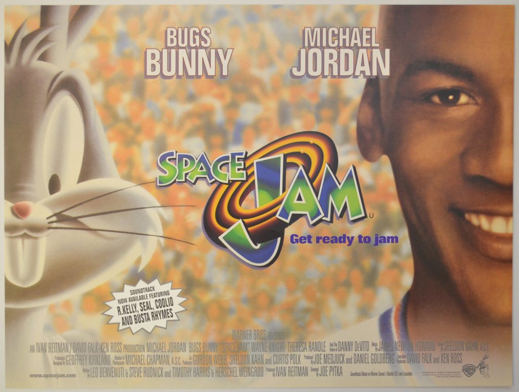 Space Jam locandina film basket