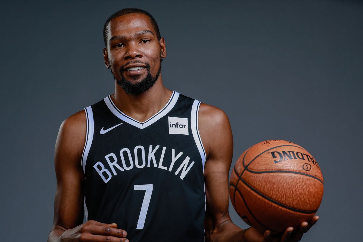 Kevin Durant in maglia Nets