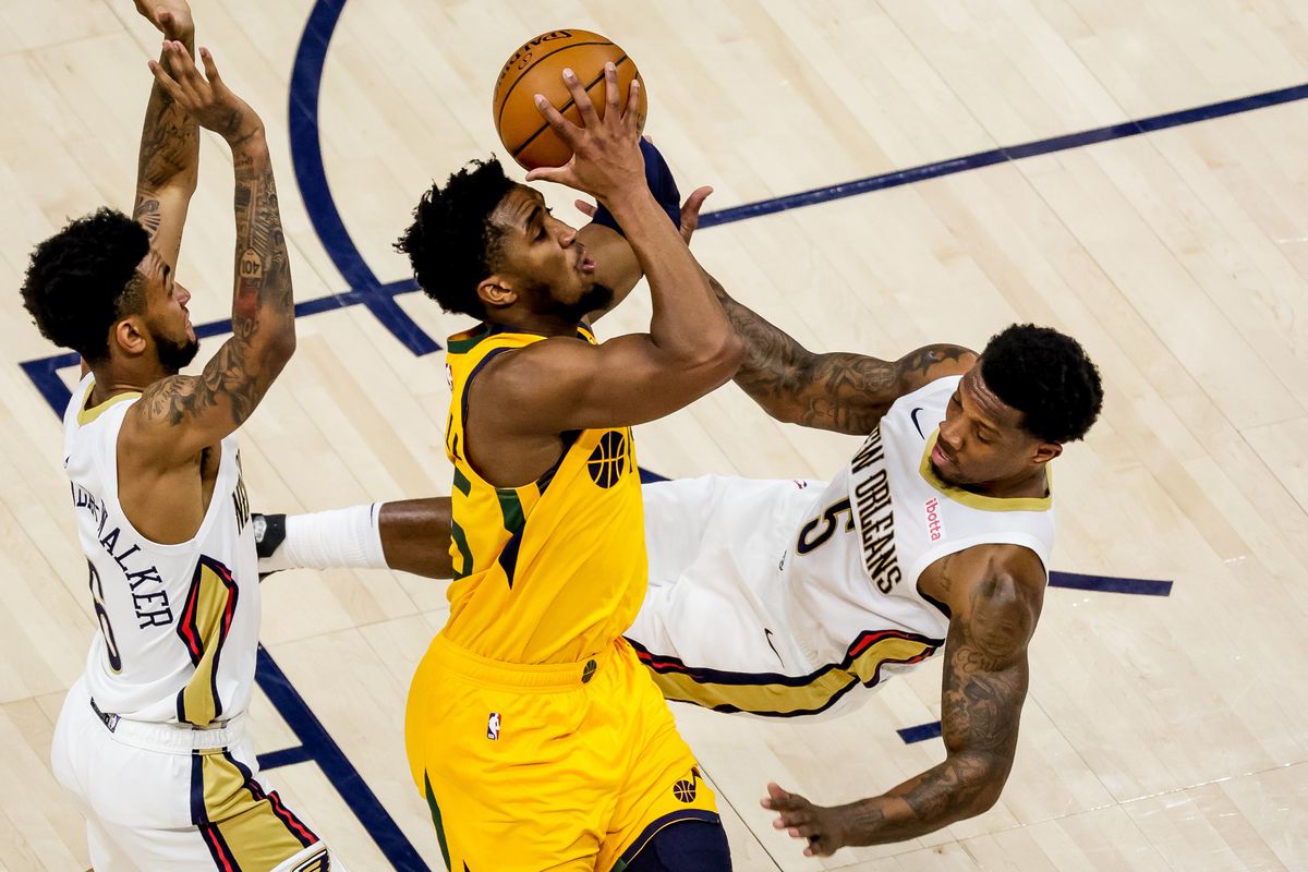 Donovan Mitchell raddoppiato