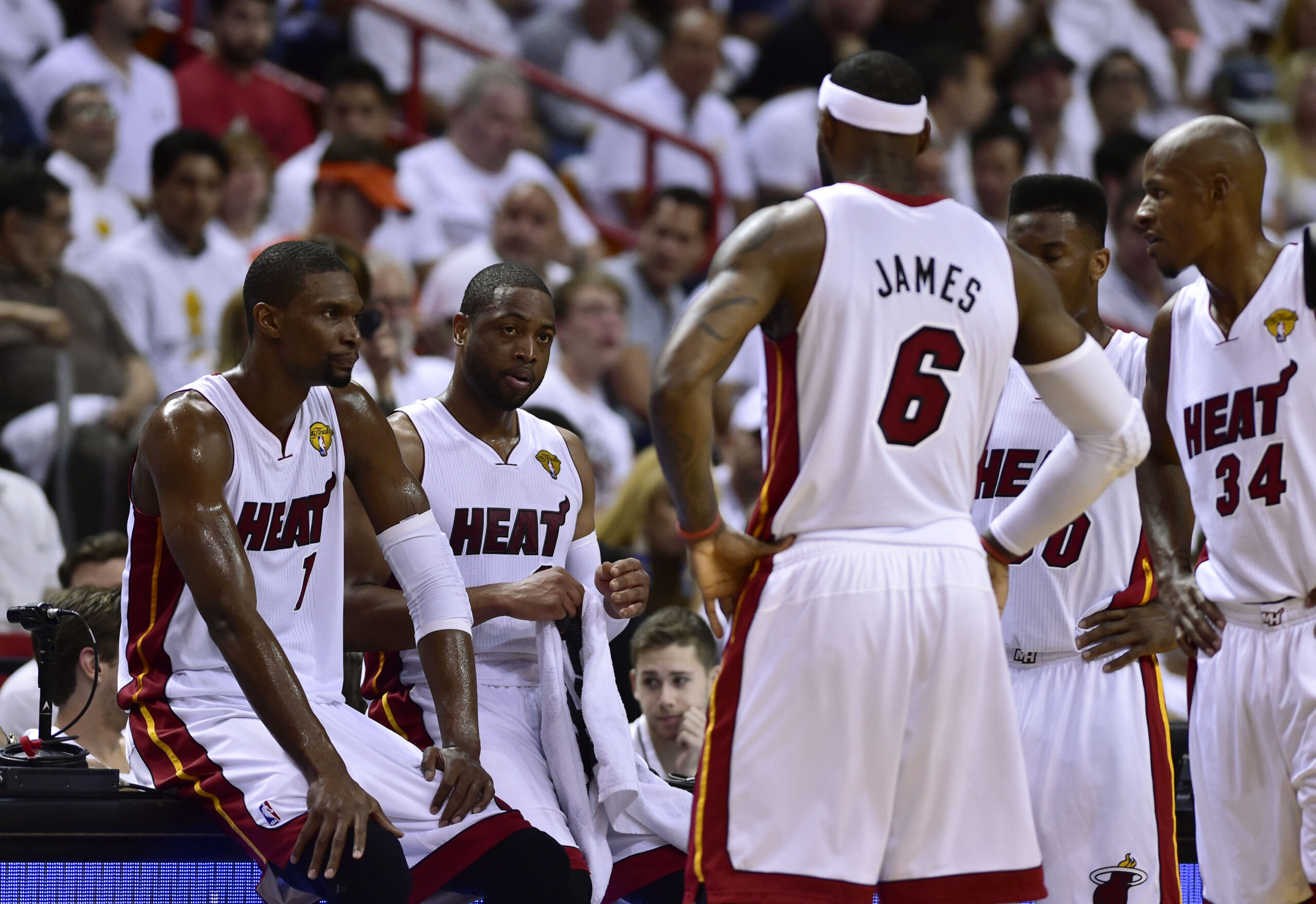 LeBron, Wade, Bosh, Allen Miami Heat