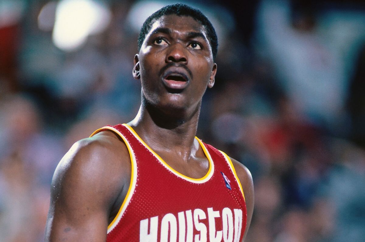 Hakeem Olajuwon in maglia Rockets