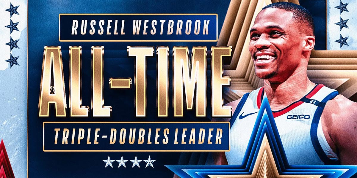 Russell Westbrook triple doubles record