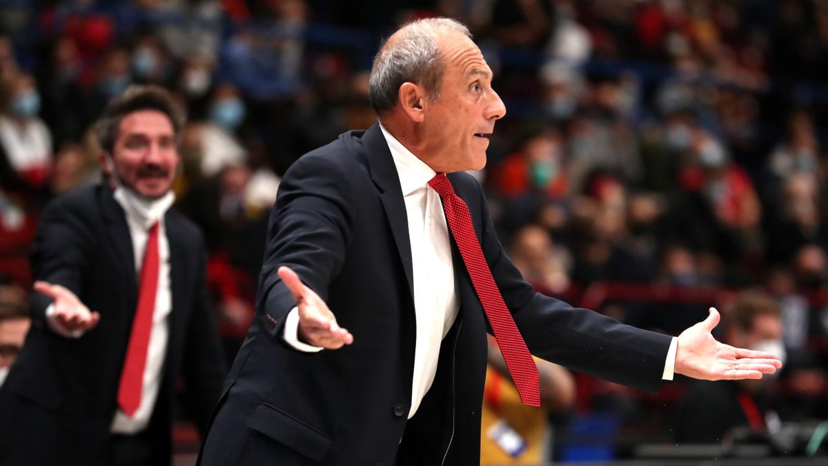 Ettore Messina coach Olimpia Milano