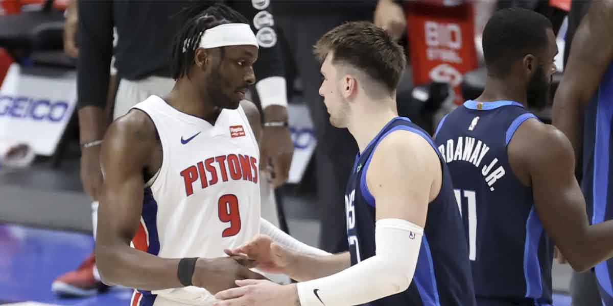 Jerami Grant e Luka Doncic