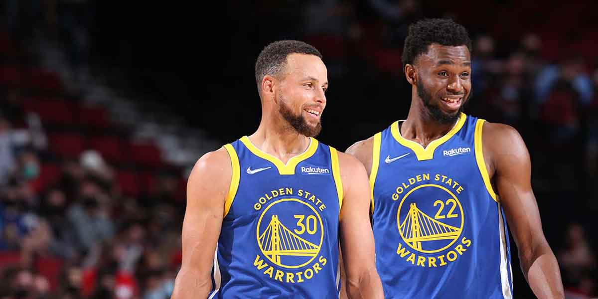 Stephen Curry e Andrew Wiggins