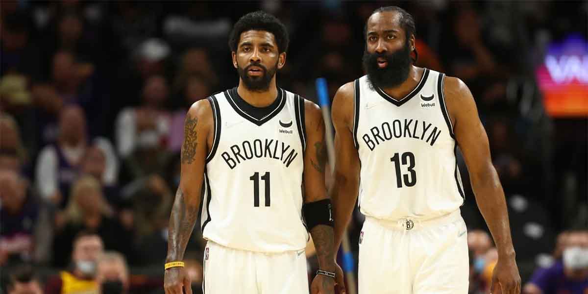 James Harden con Kyrie Irving