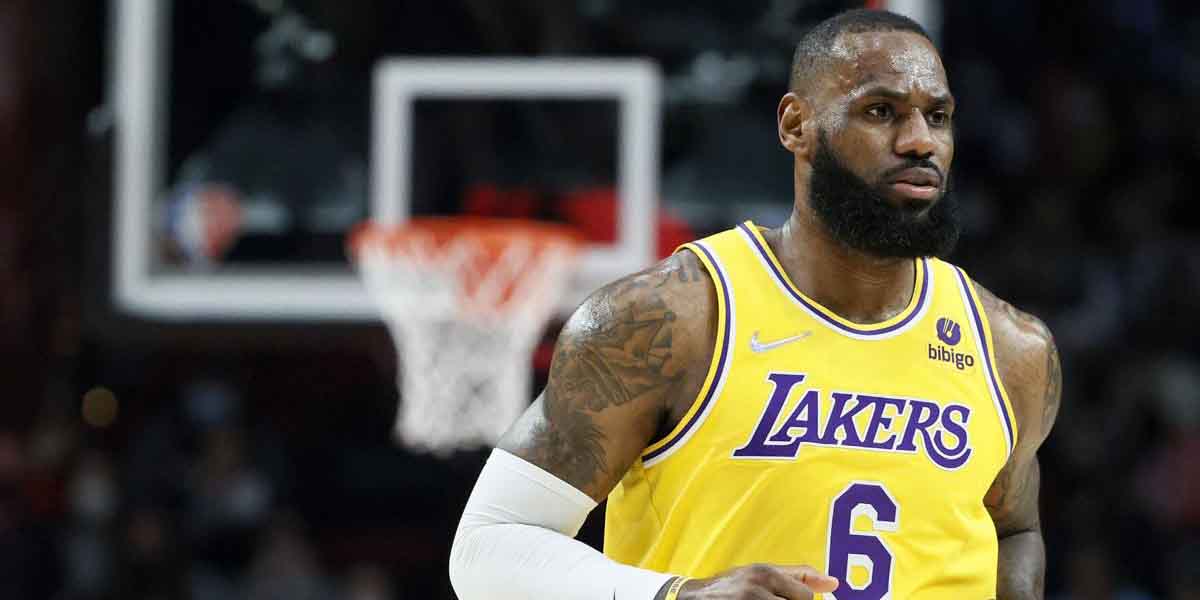 LeBron James contro i Portland Trail Blazers