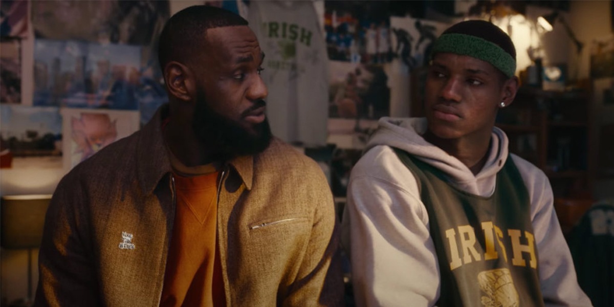LeBron Super Bowl commercial
