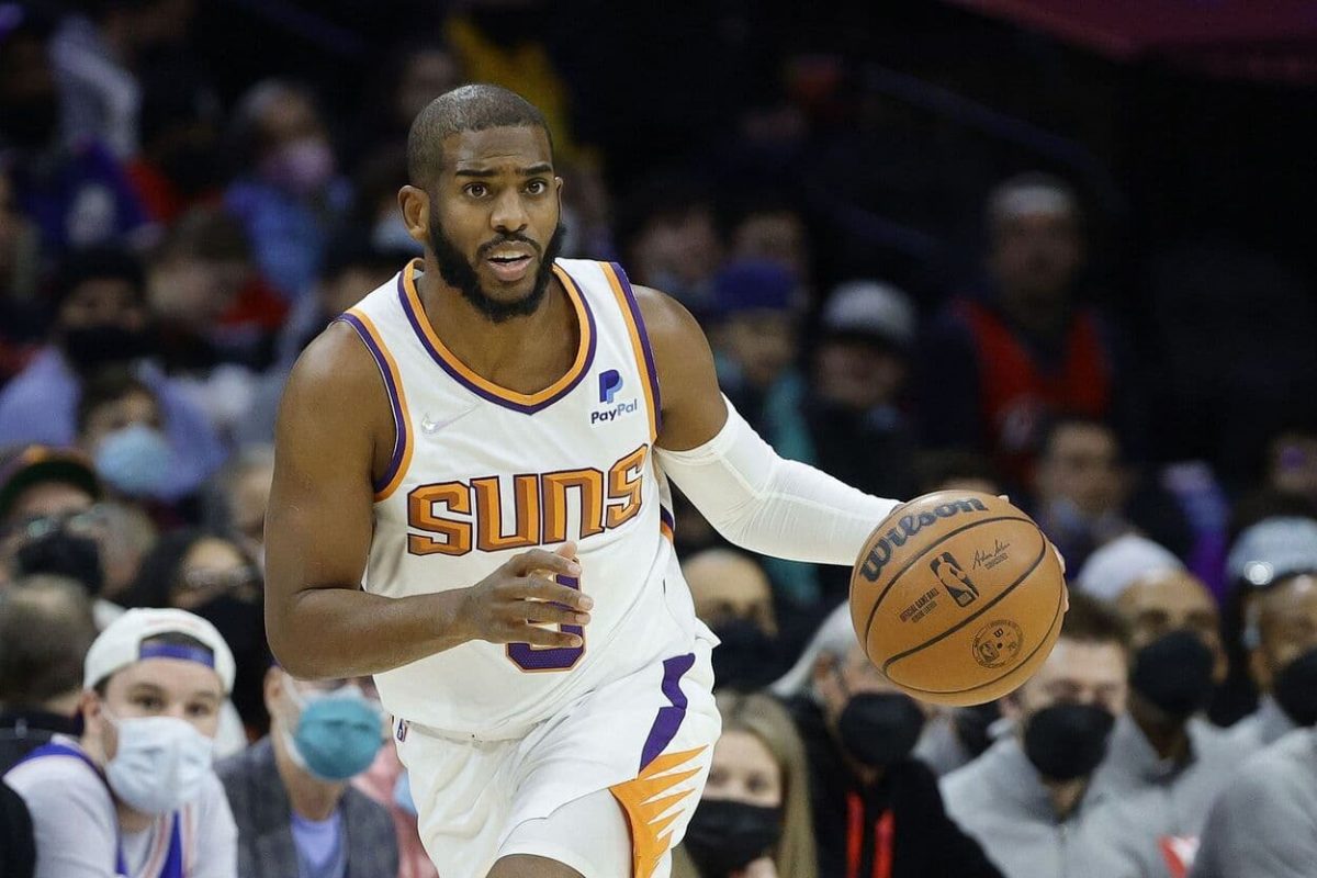 Chris Paul in maglia Phoenix Suns