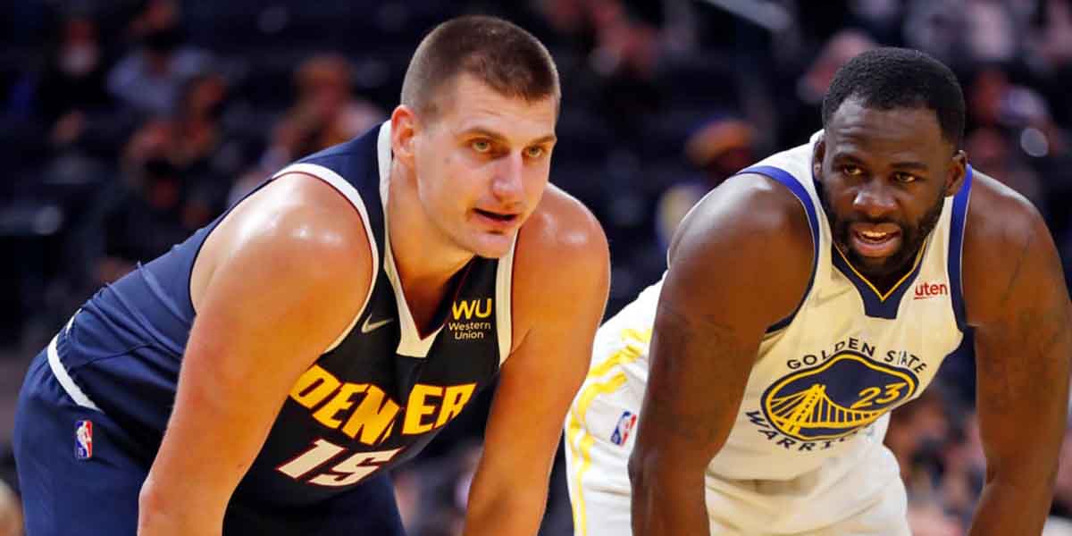 Nikola Jokic e Draymond Green