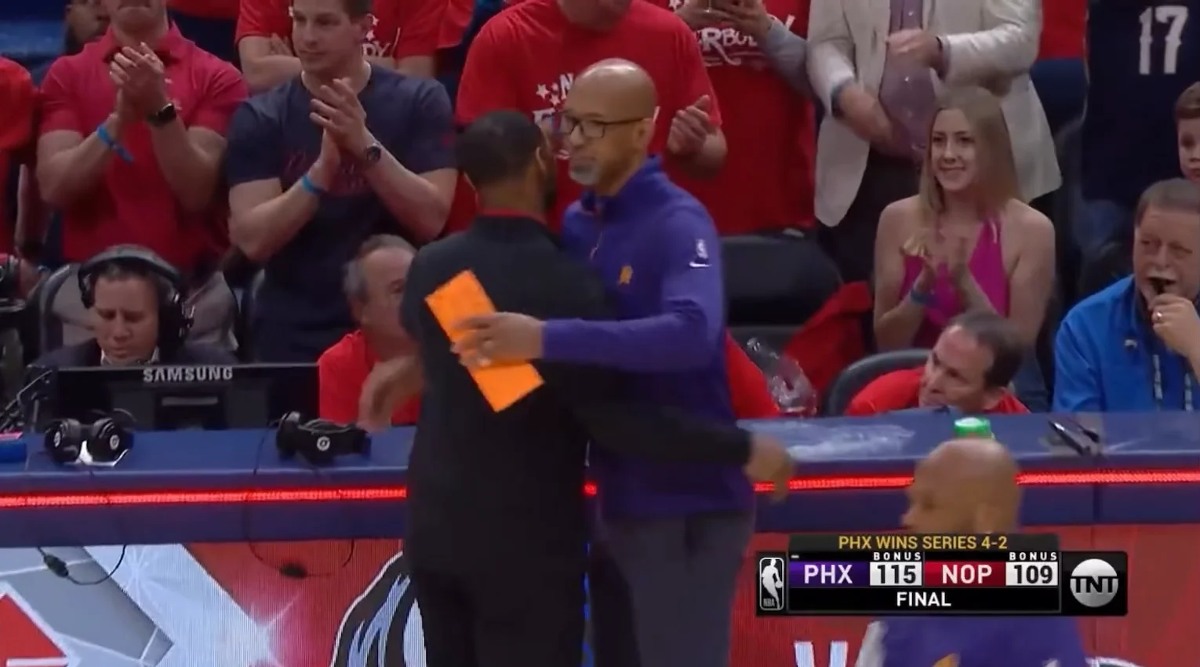 Monty Williams e Willie Green dopo gara 6 tra Suns e Pelicans