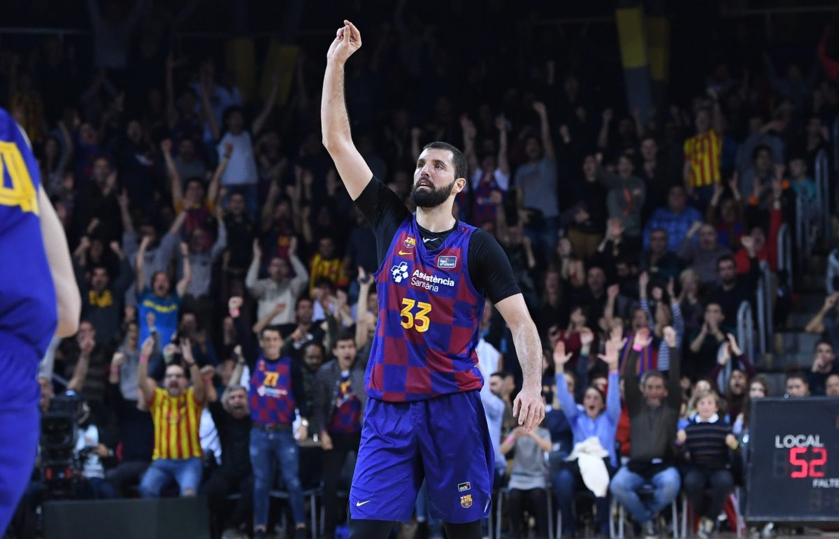 Nikola Mirotic in maglia Barca