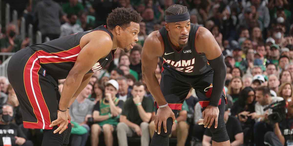 Jimmy Butler e Kyle Lowry