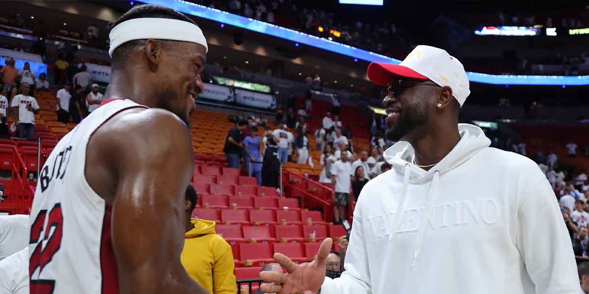 Jimmy Butler e Dwyane Wade