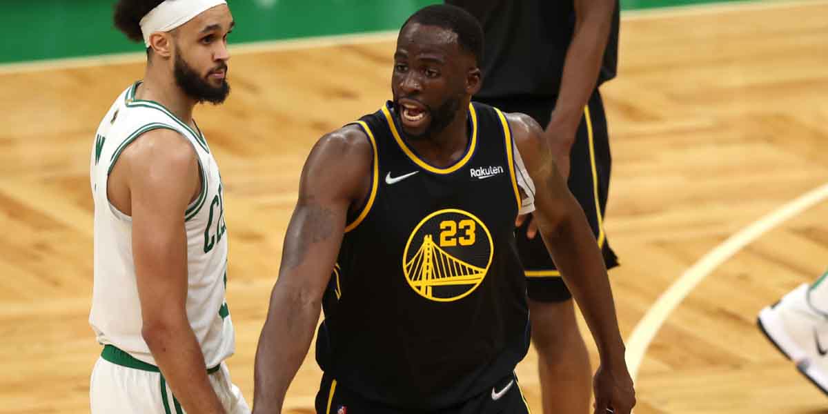 Draymond Green in gara 3 delle Finali NBA