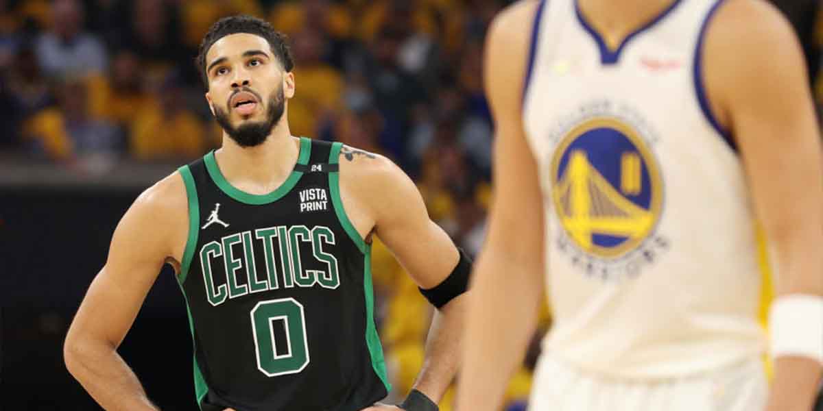 Jayson Tatum durante le NBA Finals