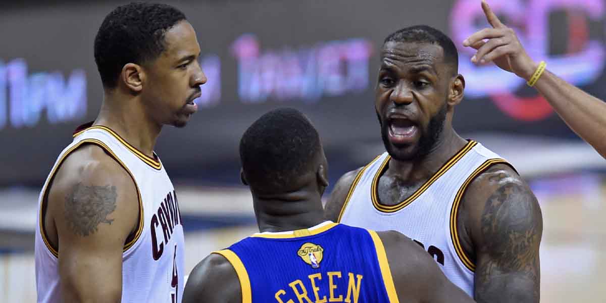 Draymond Green e LeBron James