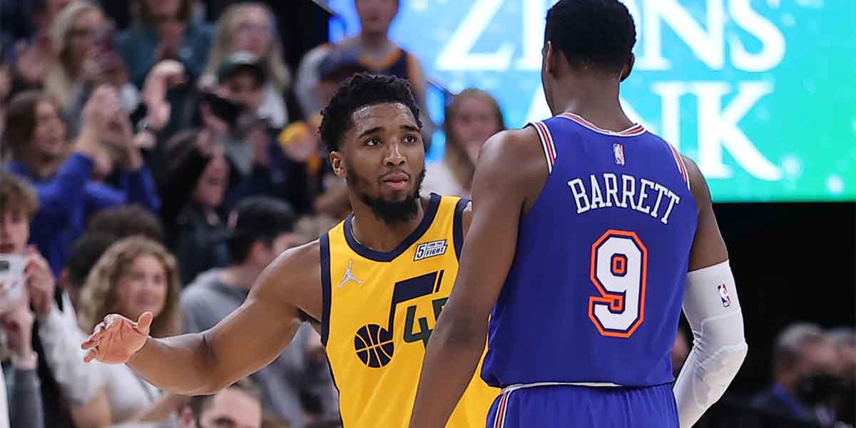 RJ Barrett e Donovan Mitchell