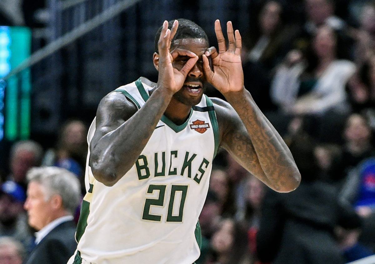 Marvin Williams in maglia Bucks