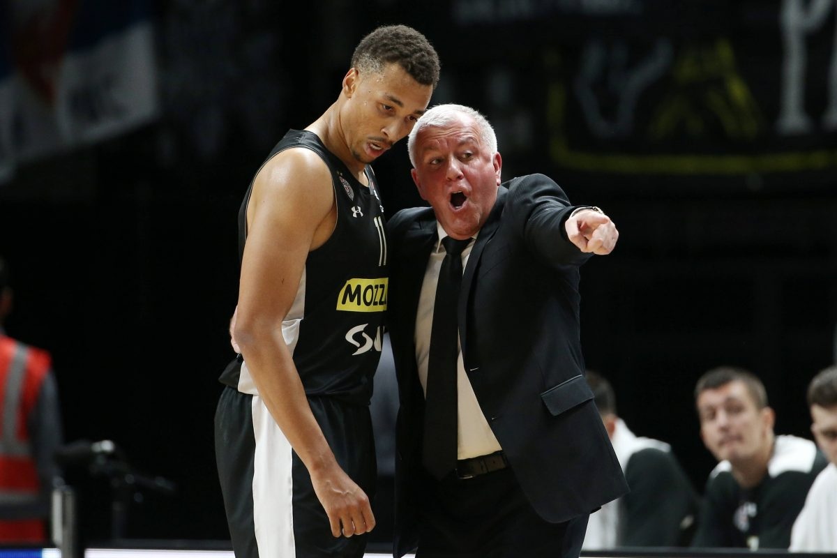 Zeljko Obradovic coach Partizan