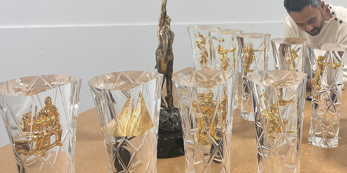 NBA Award Trophy