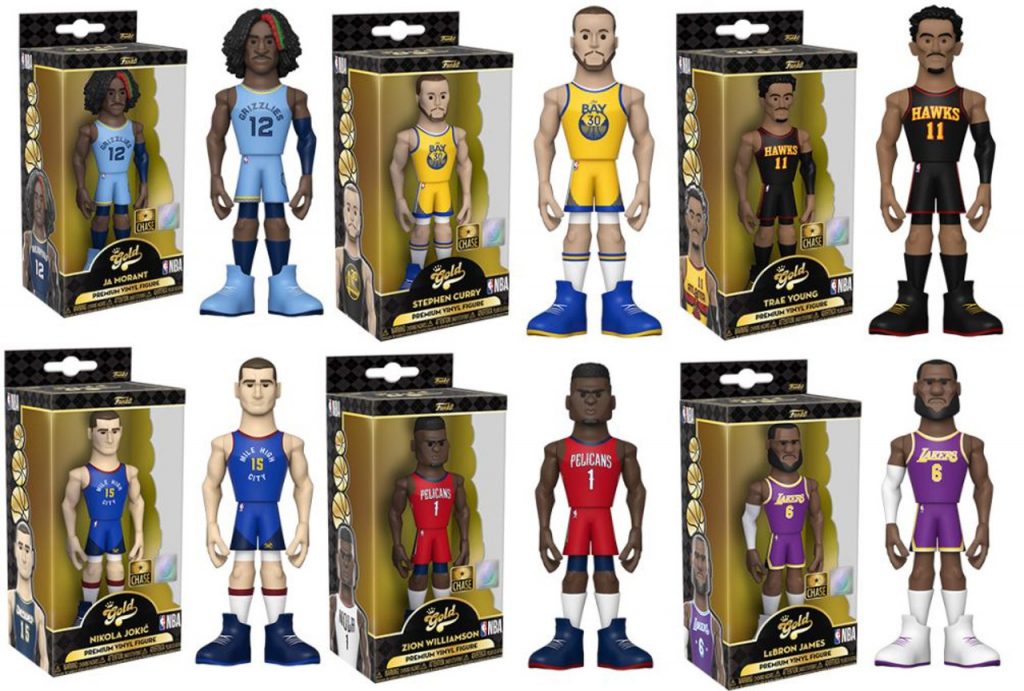 NBA FUNKO Vinyl Gold