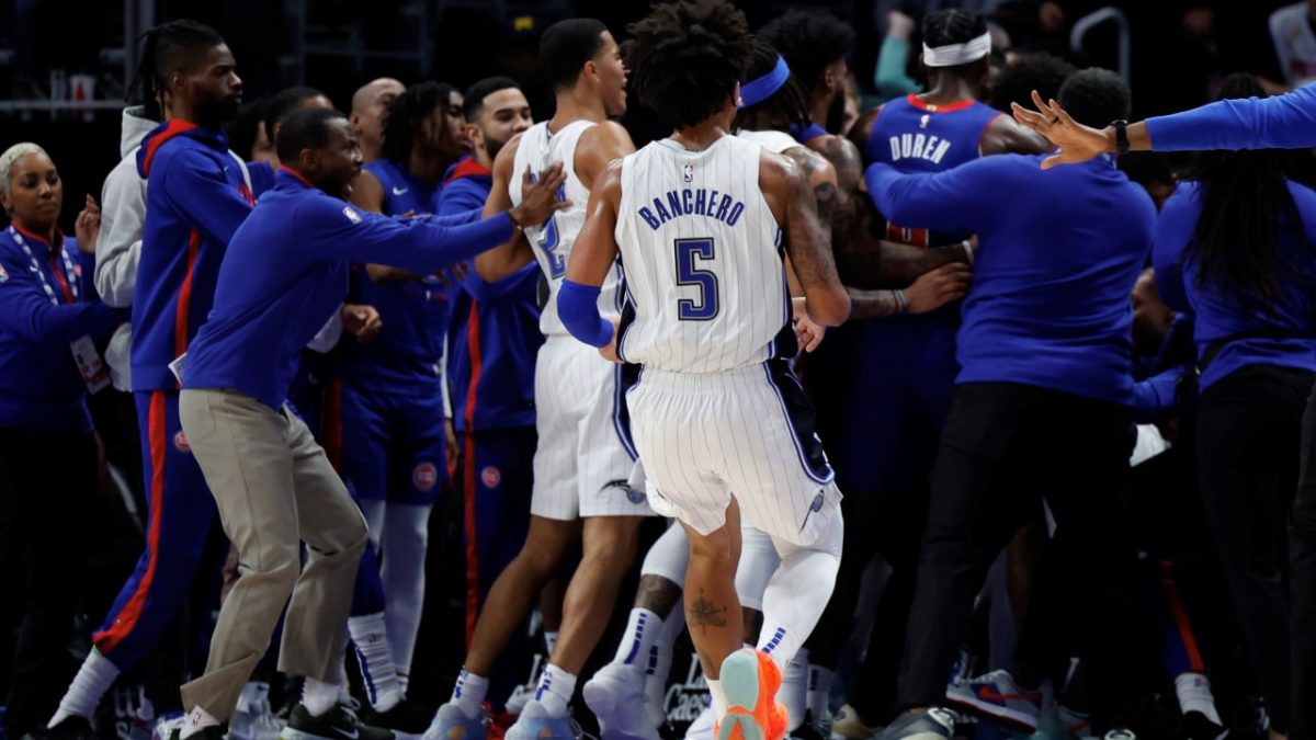 Rissa tra Pistons e Magic