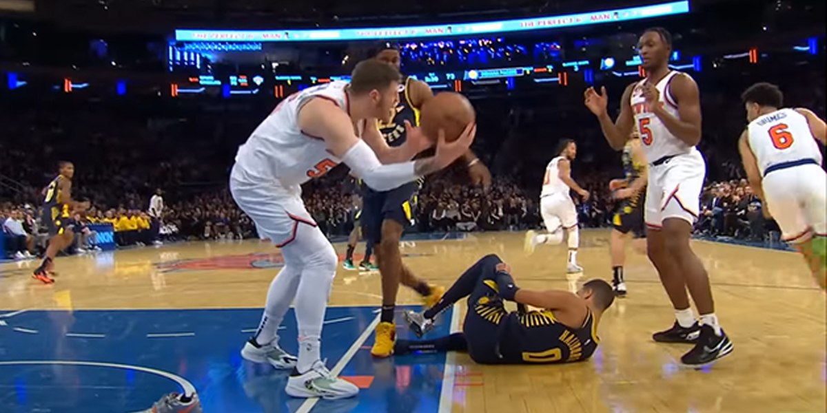 L'infortunio di Tyrese Haliburton contro i Knicks