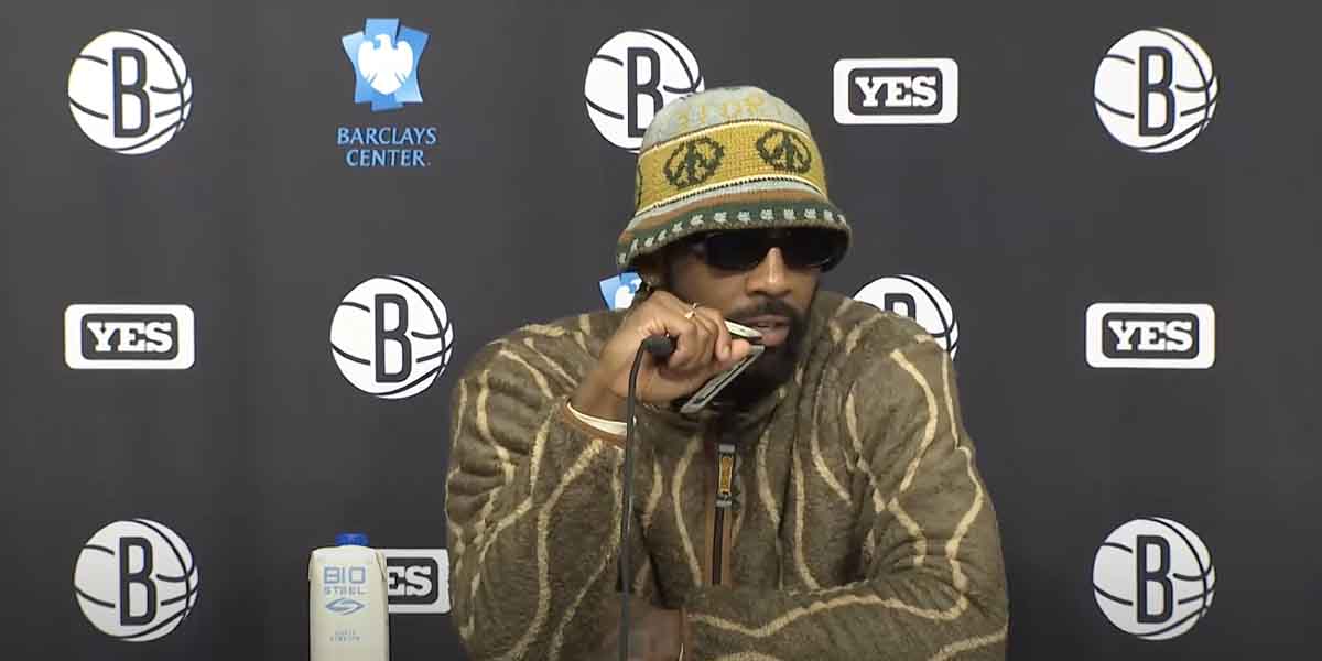 Kyrie Irving dopo la sconfitta coi Celtics
