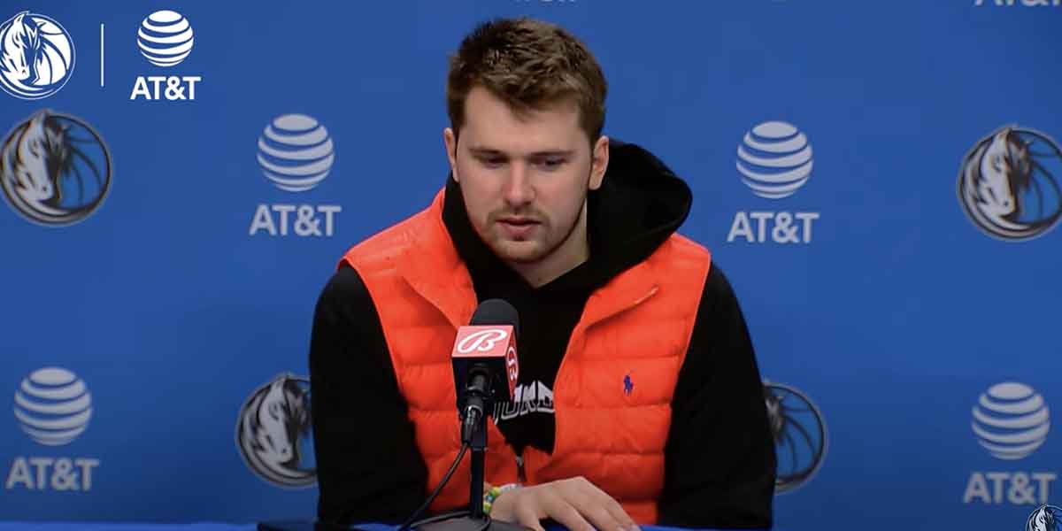 Luka Doncic dopo la sconfitta contro gli Wizards