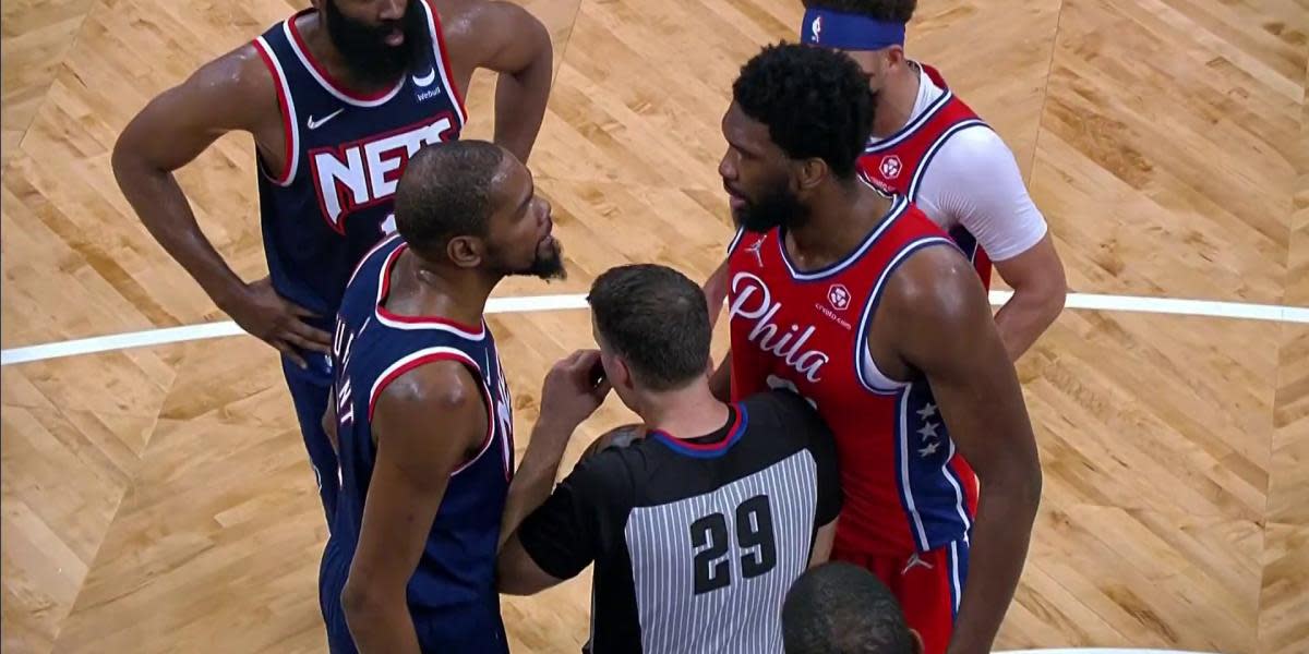 Durant ed Embiid faccia a faccia