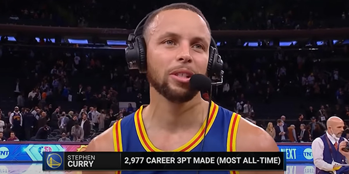 Steph Curry NBA All-Time 3-Point Leader