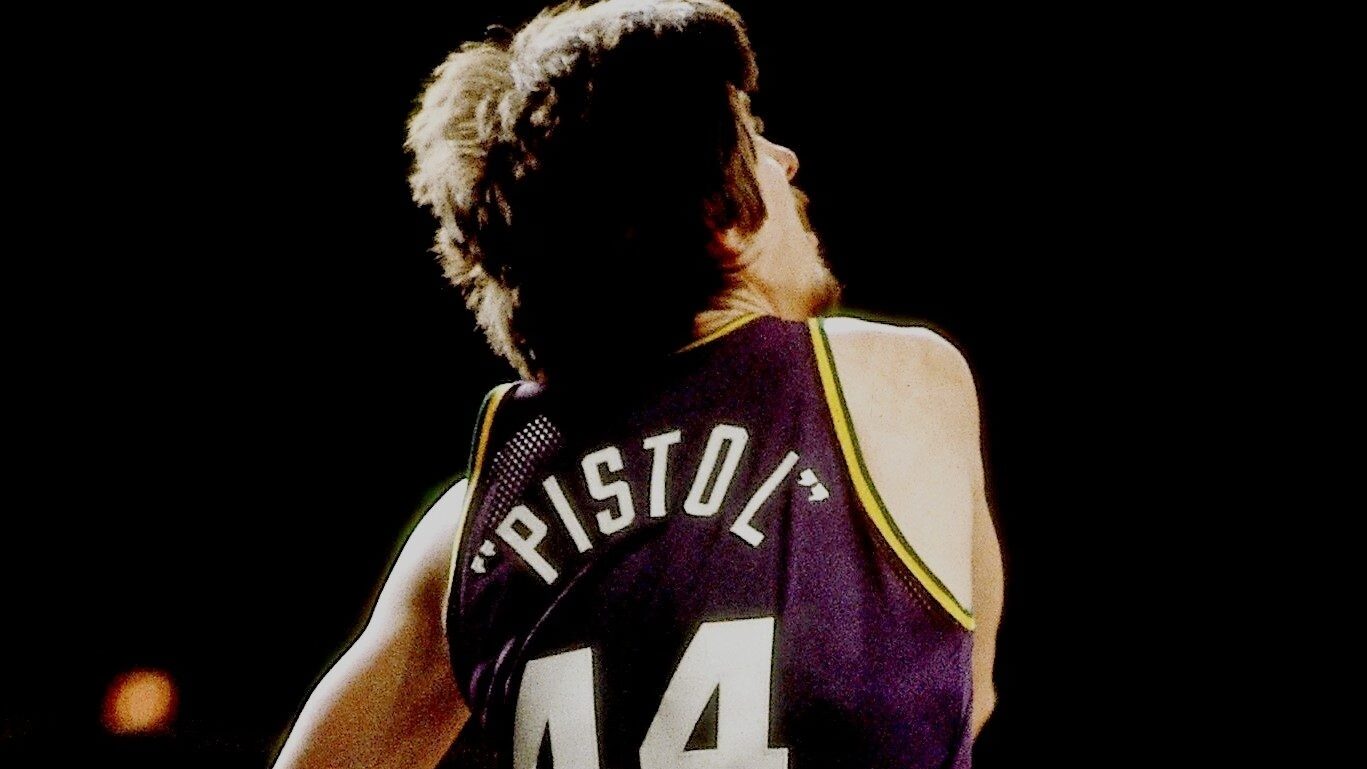 thumbnail image 2 of Pistol Pete Maravich Caricature T-Shirt – Unisex Short Sleeve, Courtside Attire 2 of 6
