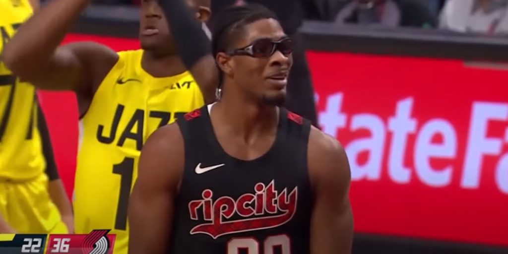 Scoot Henderson Blazers Goggles