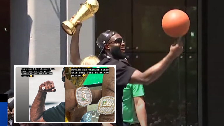 Jaylen Brown ring