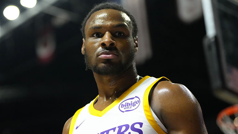 Bronny James Lakers Summer League