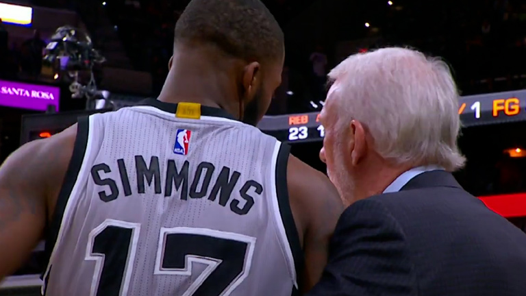 Jonathon Simmons San Antonio Spurs NBA