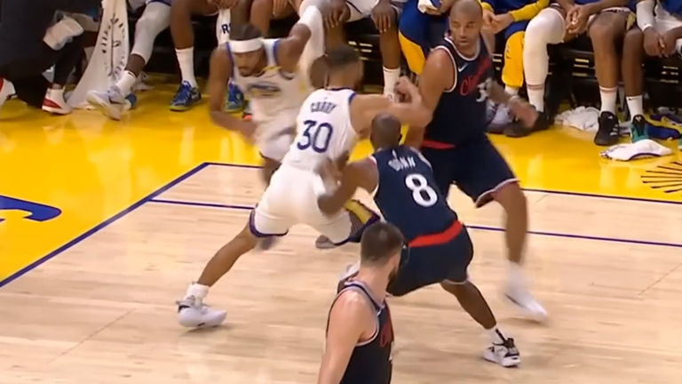 Steph Curry Infortunio