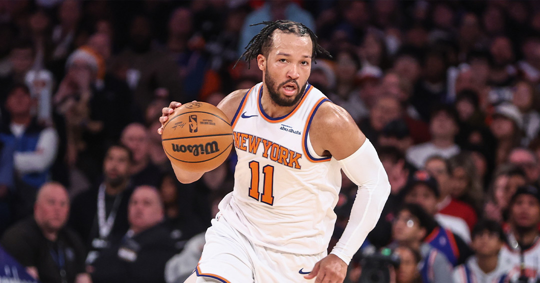 USA TODAY - Jalen Brunson in azione con la maglia dei New York Knicks