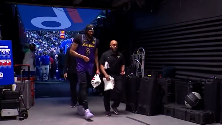 Anthony Davis Lakers Infortunio