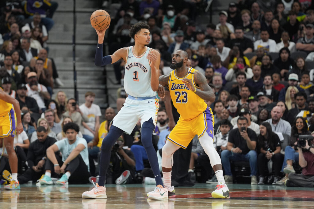 Victor Wembanyma LeBron James