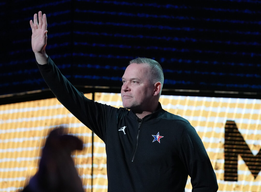 Mike Malone, ex coach dei Denver Nuggets, all'All-Star Game 2023
