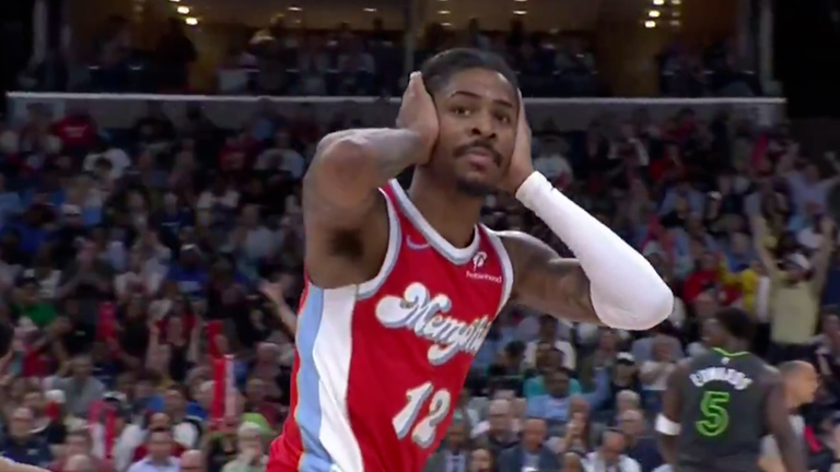 Ja Morant Celebration