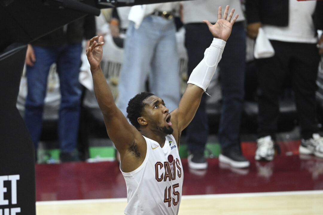 Donovan Mitchell in Gara-2 dei Playoff NBA 2025 tra Cleveland Cavaliers e Miami Heat