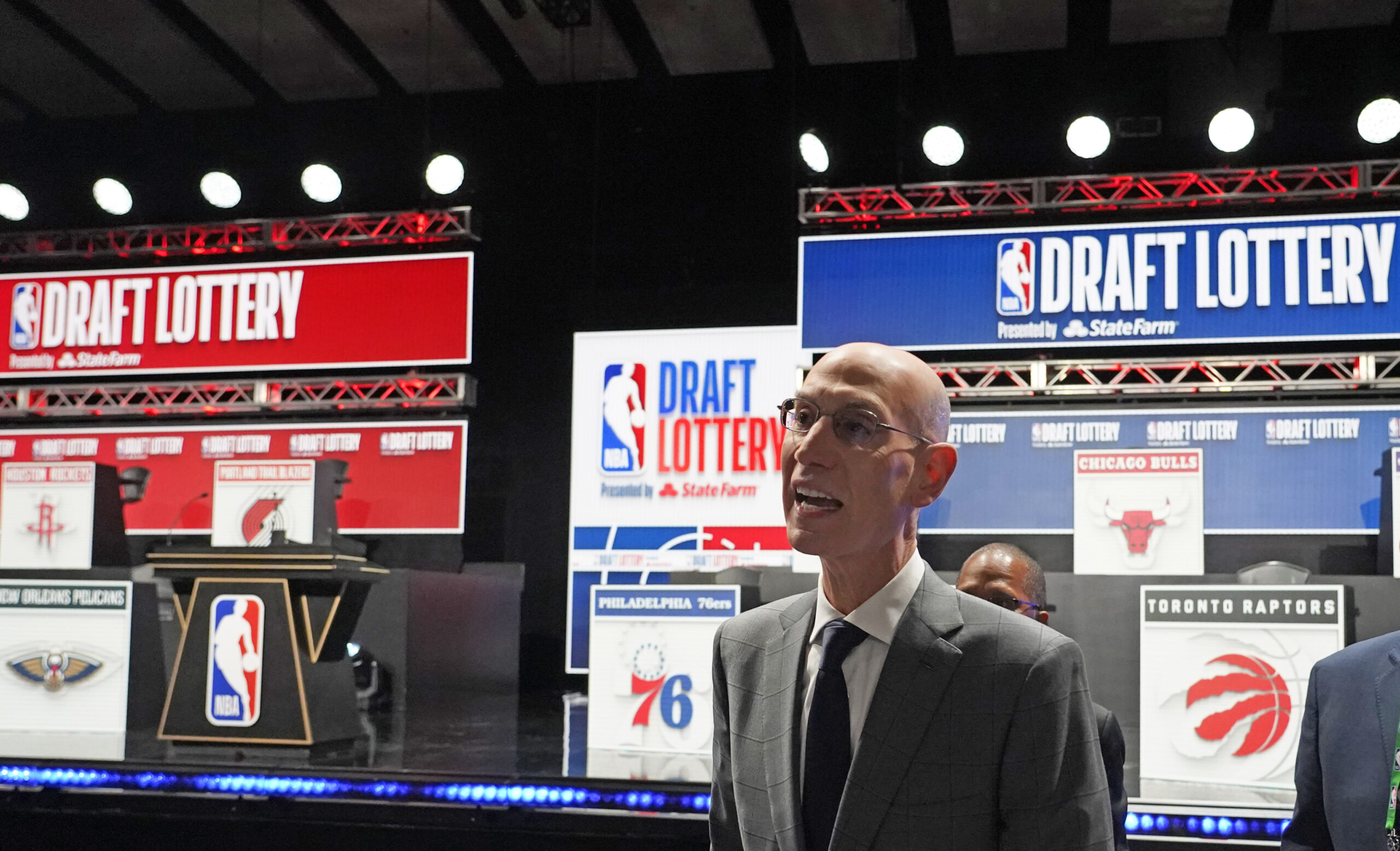 Adam Silver NBA Draft Lottery