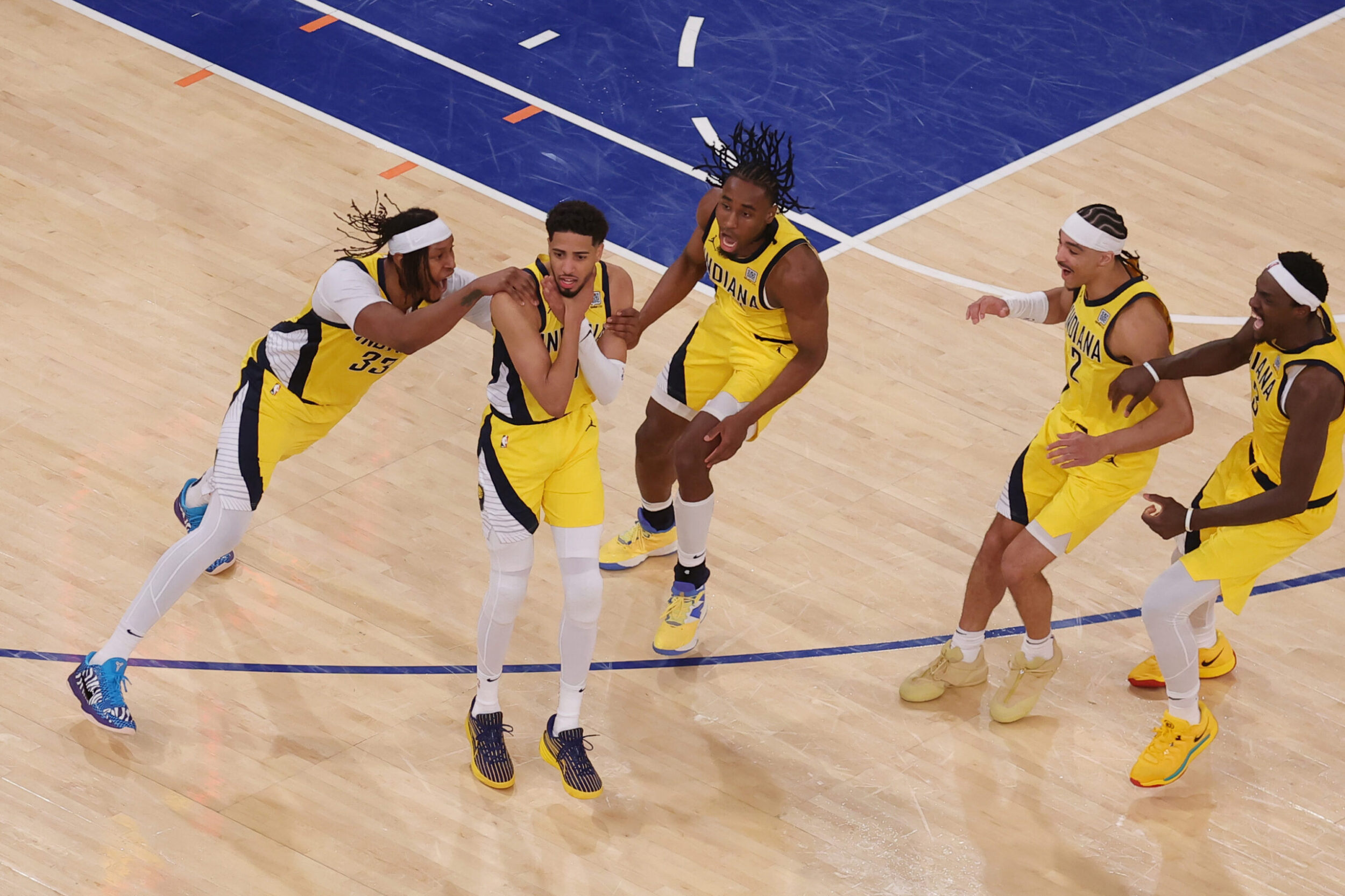 Tyrese Haliburton Clutch NBA Playoff Pacers