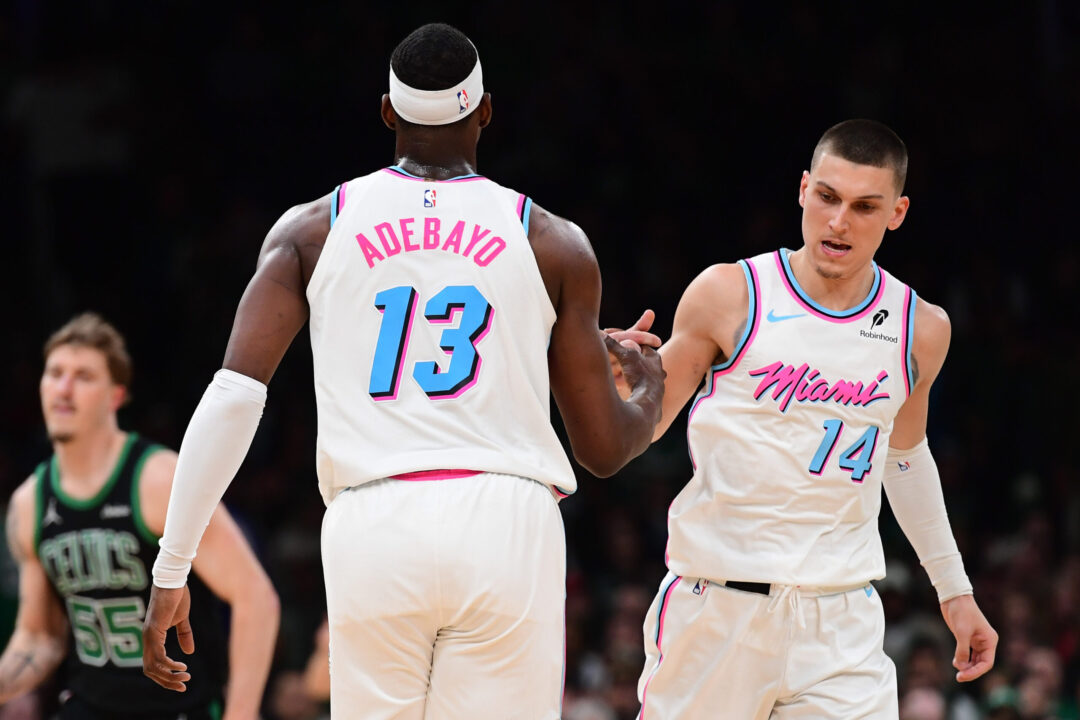 Tyler Herro e Bam Adebayo, Miami Heat
